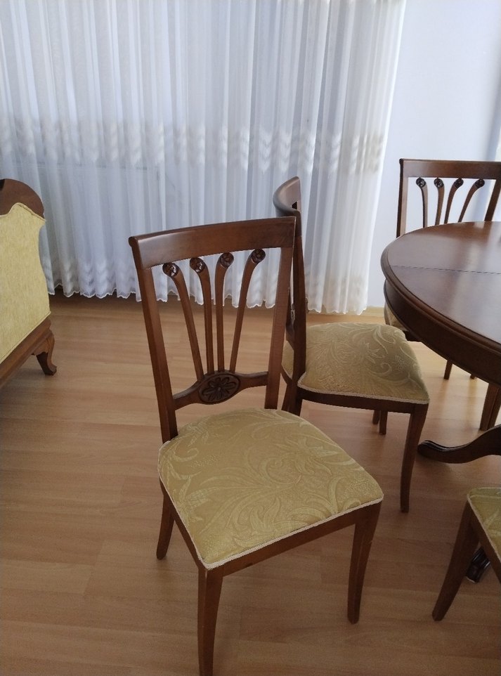 Bej Modern Klasik Kanepe Kılıfı - Görsel 5