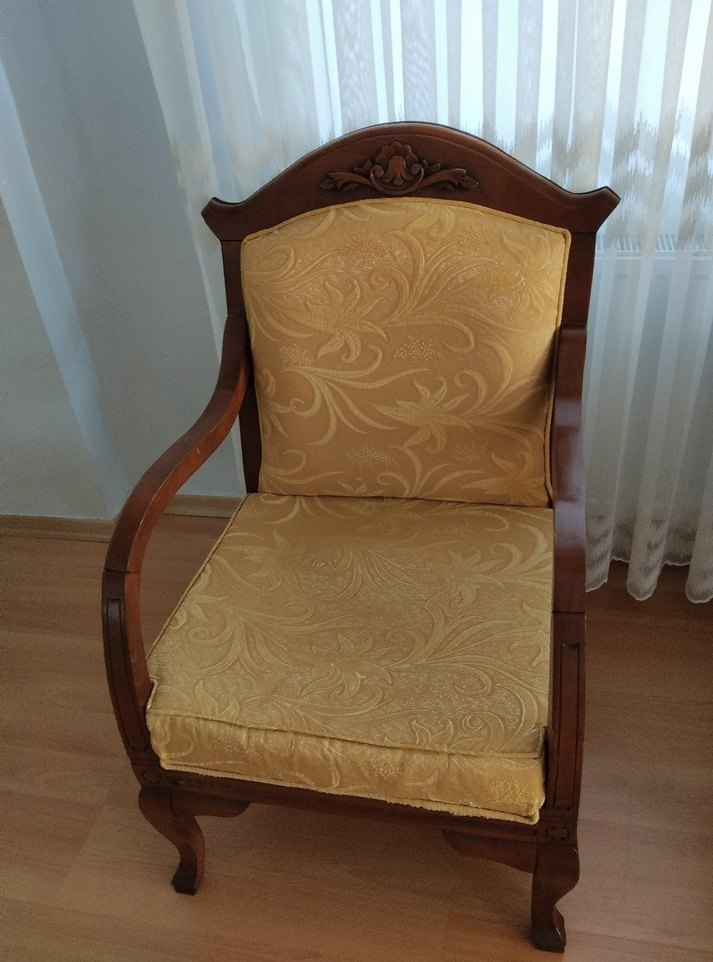 Bej Modern Klasik Kanepe Kılıfı - Görsel 4