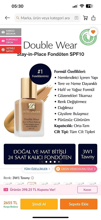 Estee laouder double wear