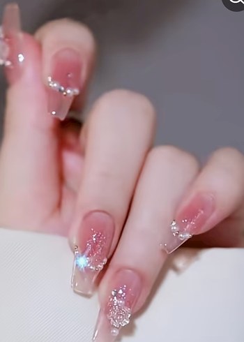 Pastel Pembe Tırnak - Görsel 2