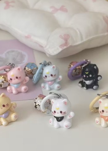 Kedili anahtarlık - Görsel 2