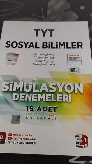 3D Tyt Sosyal Bilimler Simülasyon Denemeleri