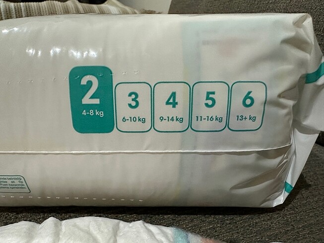 2 Beden: 3-6 kg Beden Prima premium care 2 numara