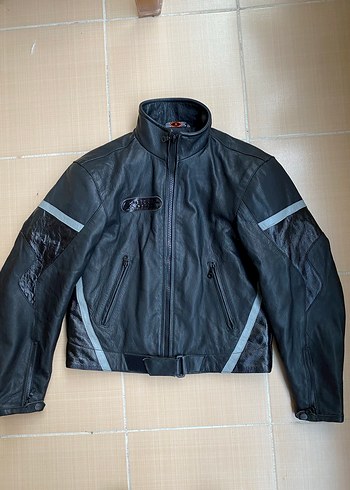 Avrupadan Getirildi Spidi Hakiki Deri Motosiklet Montu (S-M) - Görsel 4