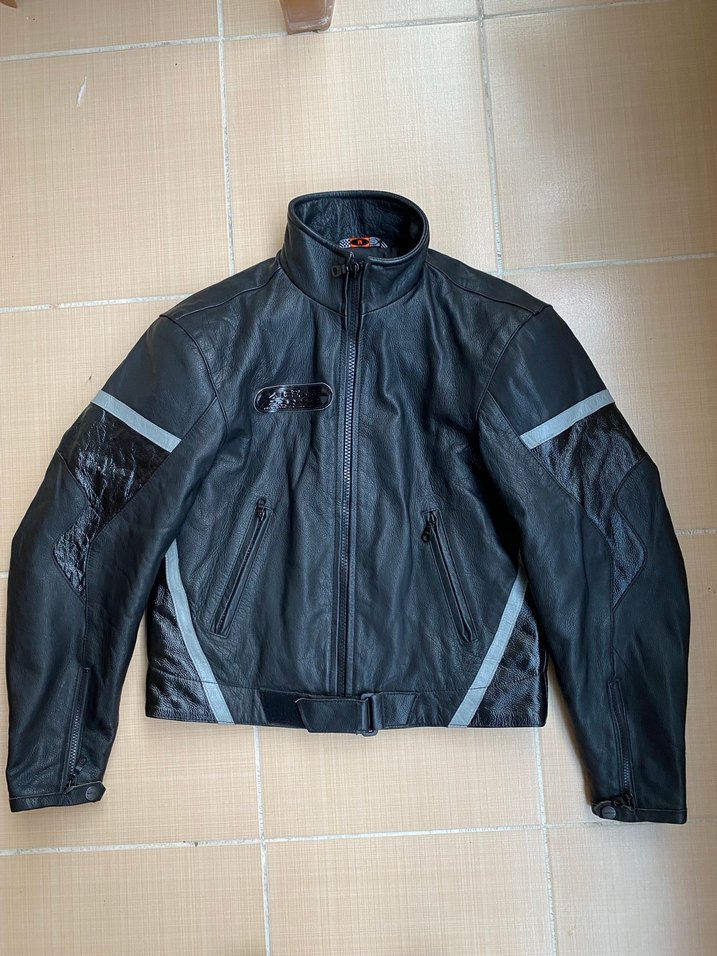 Avrupadan Getirildi Spidi Hakiki Deri Motosiklet Montu (S-M) - Görsel 4