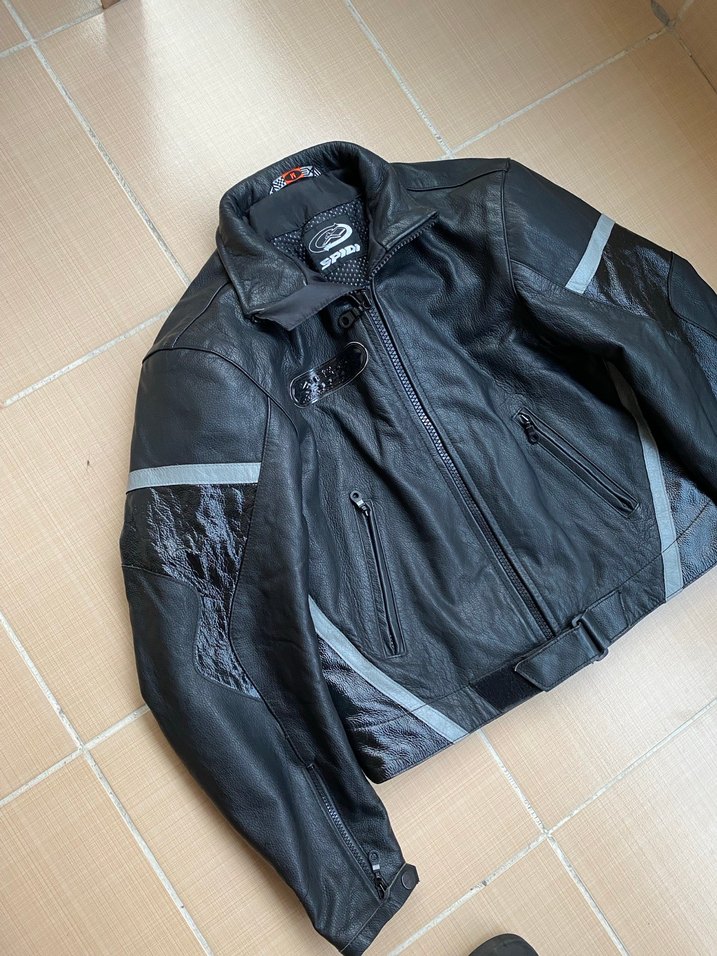 Avrupadan Getirildi Spidi Hakiki Deri Motosiklet Montu (S-M) - Görsel 3