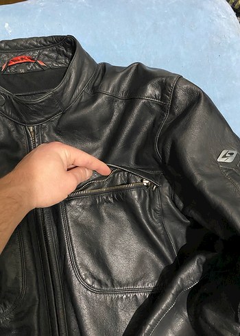 Avrupadan Getirildi Spyke Hakiki Deri Motosiklet Montu (50-M) - Görsel 4