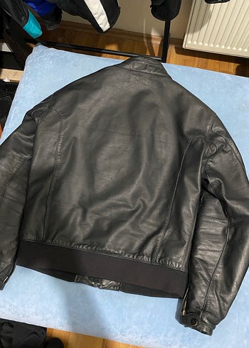 Avrupadan Getirildi Spyke Hakiki Deri Motosiklet Montu (50-M) - Görsel 5