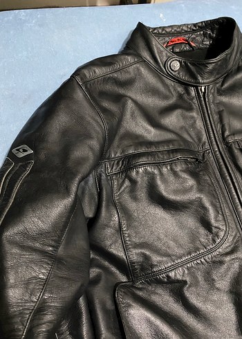Avrupadan Getirildi Spyke Hakiki Deri Motosiklet Montu (50-M) - Görsel 3