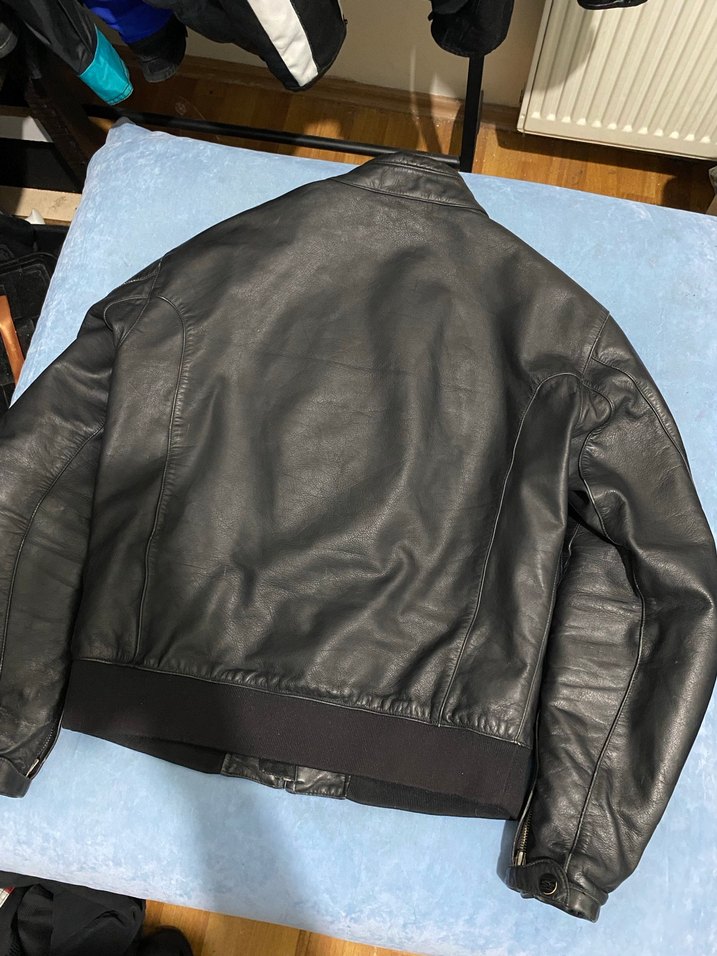 Avrupadan Getirildi Spyke Hakiki Deri Motosiklet Montu (50-M) - Görsel 5