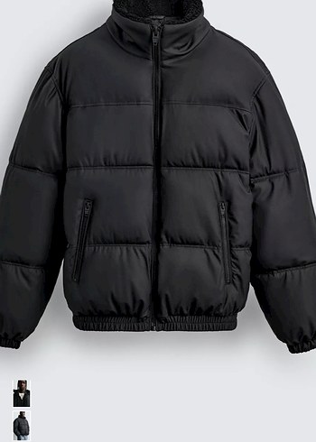 Zara Kaplamalı Şişme Mont - Görsel 6