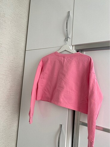 m Beden Pembe sweatshirt