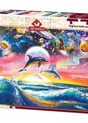  Art Puzzle Dolphin Universe