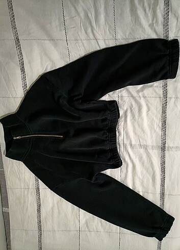 Beyoğlu Butik Beyyoglu Siyah 3 İplik Sweatshirt