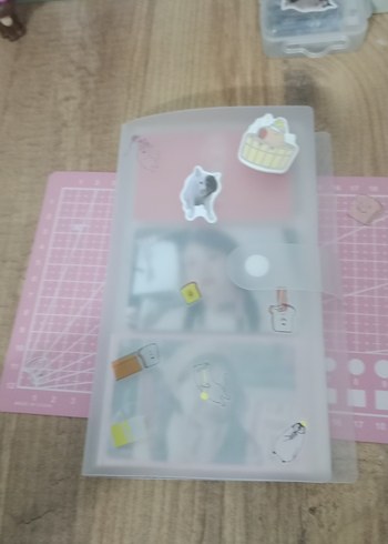 şeffaf Binder 118 kart taşır