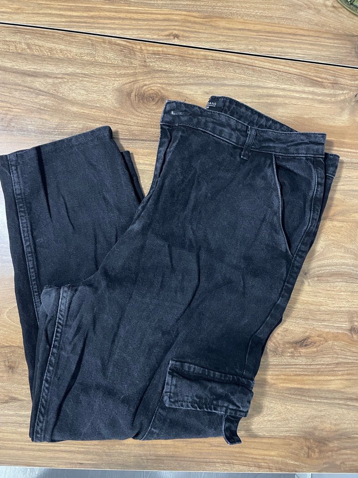 Siyah  Kadın Kot Pantolon - Görsel 3