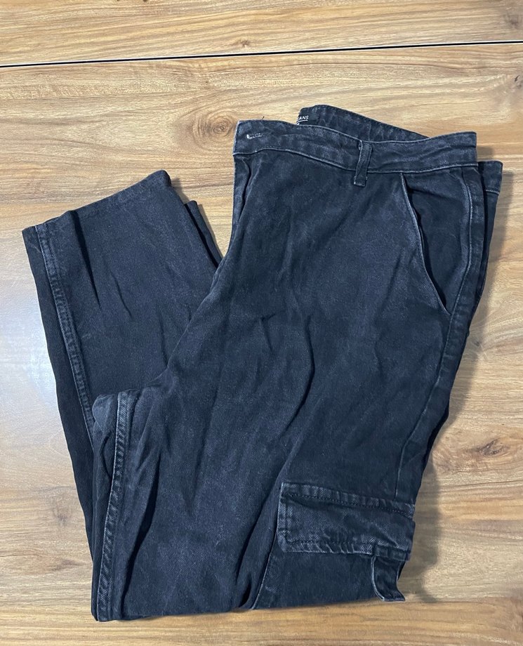 Siyah  Kadın Kot Pantolon - Görsel 2