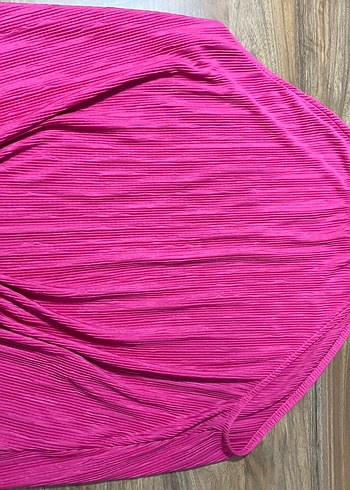 Pembe Pilili Bohem Kadın Bluz - Görsel 3