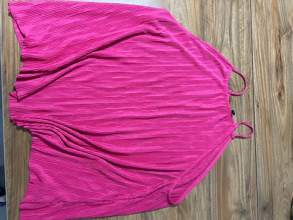 Pembe Pilili Bohem Kadın Bluz - Görsel 3