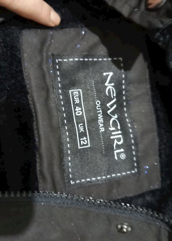 Kadın Siyah Kürklü Midi Kışlık Mont - Görsel 5