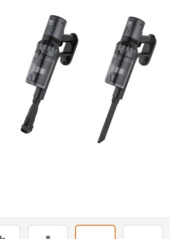 FAKİR Siyah Kablosuz Elektrikli Süpürge - Görsel 3