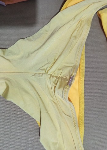 Sarı Kadın Bikini Takımı - Görsel 2