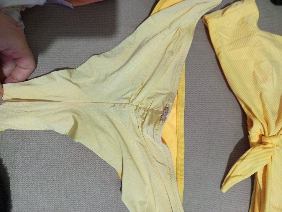 Sarı Kadın Bikini Takımı - Görsel 2