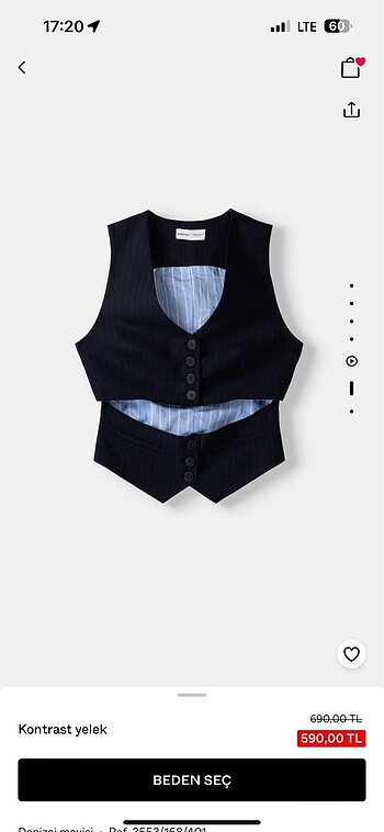 Bershka yelek