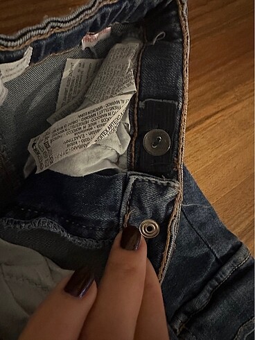 4 Yaş Beden Zara kot jean tayt pantolon