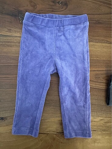 Bebek kadife tayt pantolon - Görsel 2