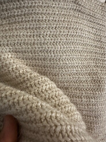 Mango detaylı triko kazak - Görsel 6