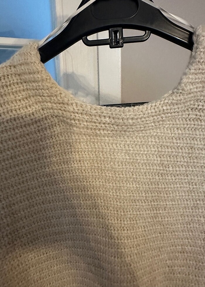 Mango detaylı triko kazak - Görsel 5