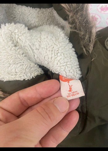 Kahverengi Kamuflaj Kürklü Erkek Çocuk Mont - Görsel 4