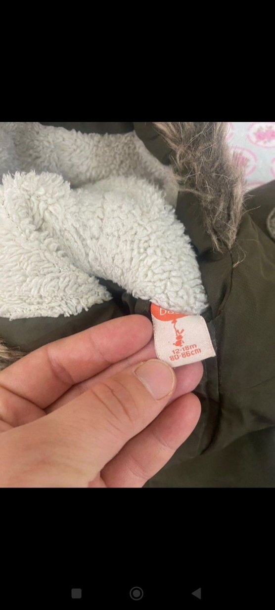 Kahverengi Kamuflaj Kürklü Erkek Çocuk Mont - Görsel 4