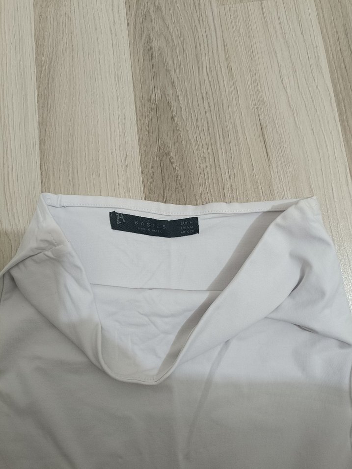 Beyaz Düz crop - Görsel 2