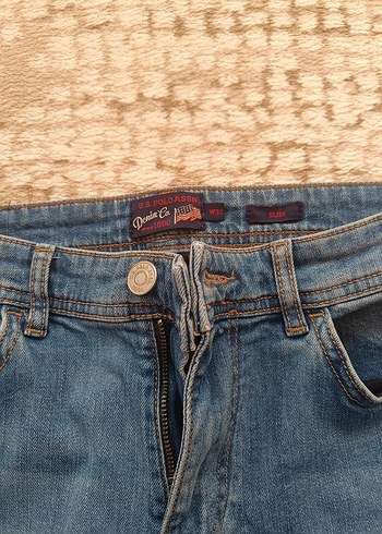 Gri Mavi Erkek Denim Pantolon - Görsel 3