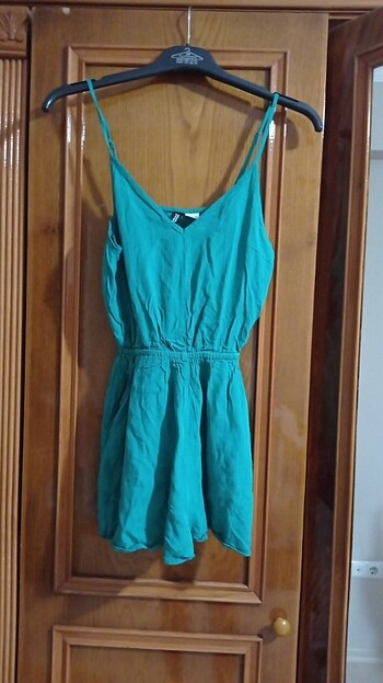 Askılı mini tulum 