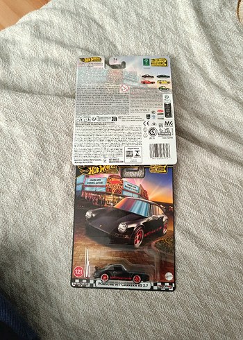 Siyah Hot Wheels Porsche 911 Carrera RS 2.7 Oyuncak Araba