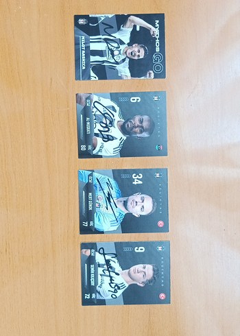 Beşiktaş İmzalı Kart