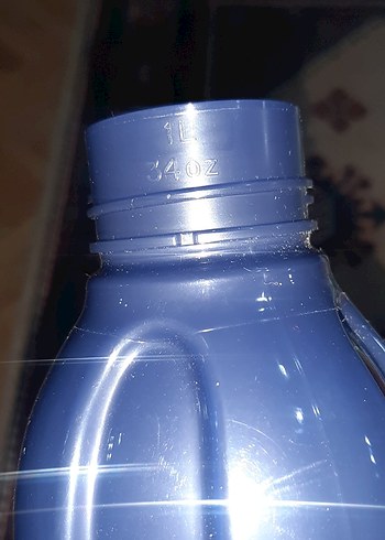 Tupperware orjinal lacivert renk suluk 1litre - Görsel 5