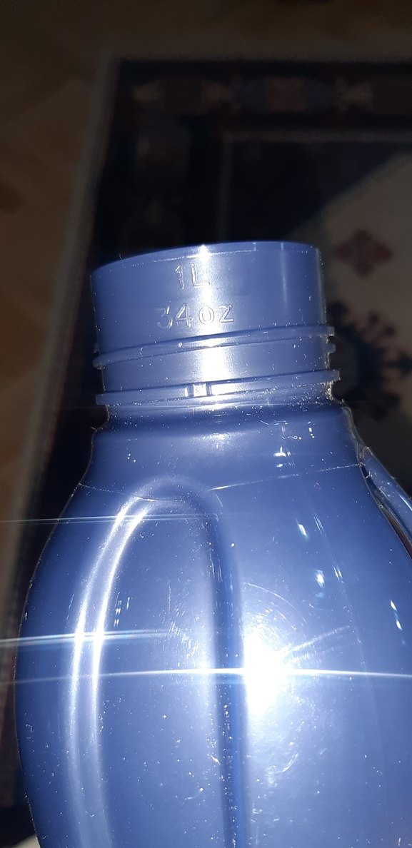 Tupperware orjinal lacivert renk suluk 1litre - Görsel 5