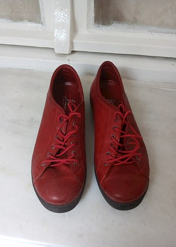 Koyu Kırmızı Erkek Ayakkabı Bağcıkları