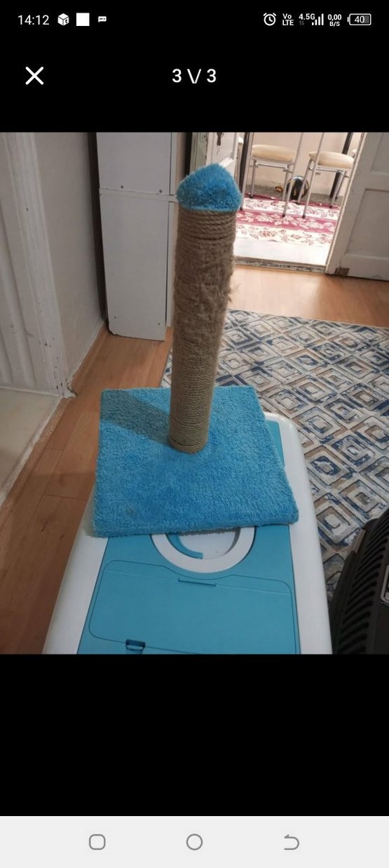 kedi tırmalama tahtası - Görsel 3