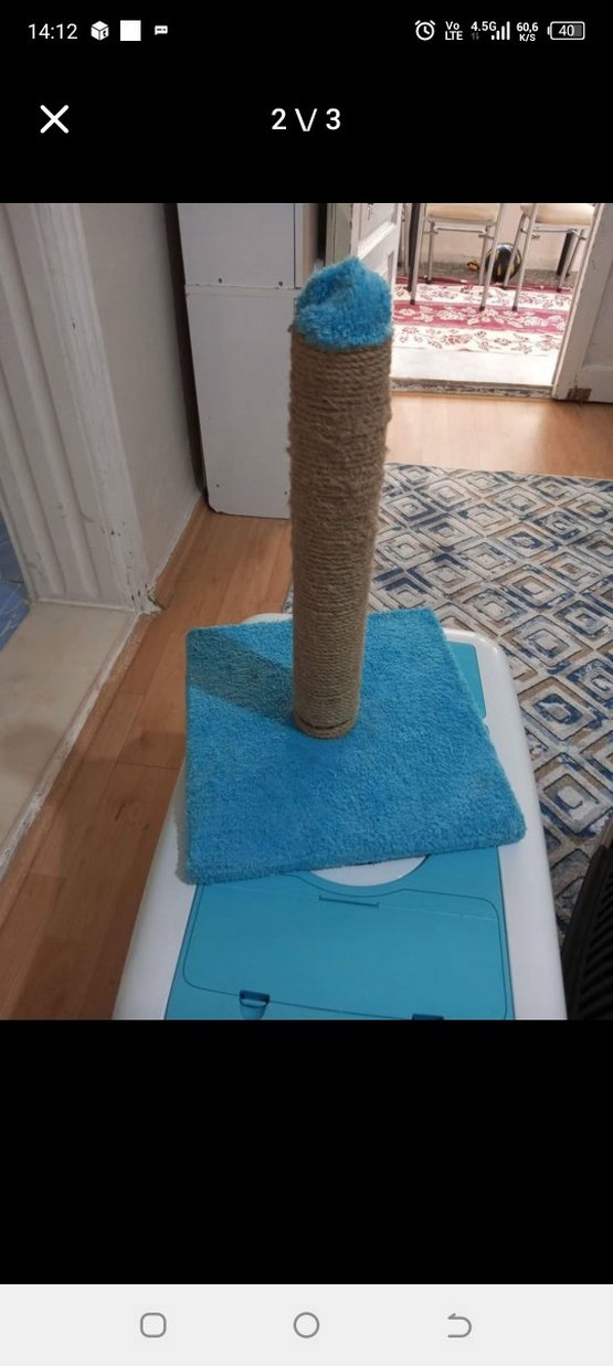 kedi tırmalama tahtası - Görsel 2