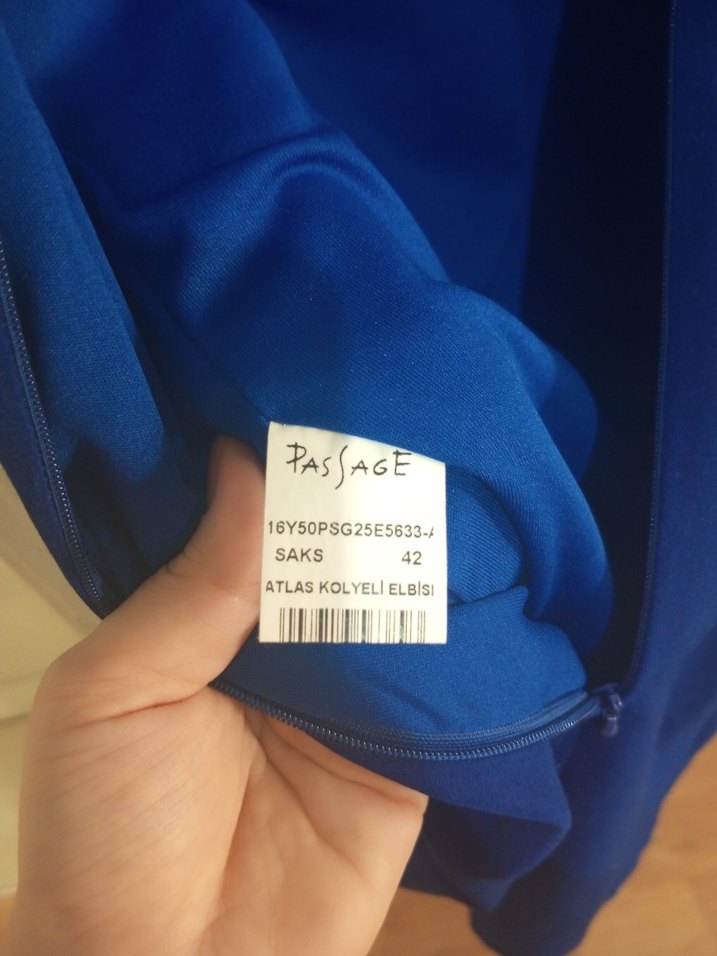 mavi abiye - Görsel 3