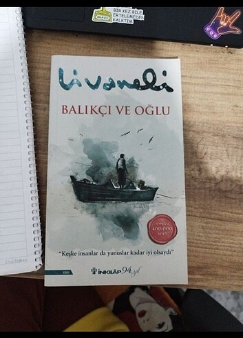 Balıkçı ve oğlu kitap