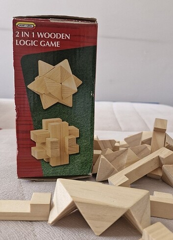 3 boyutlu tahta puzzle