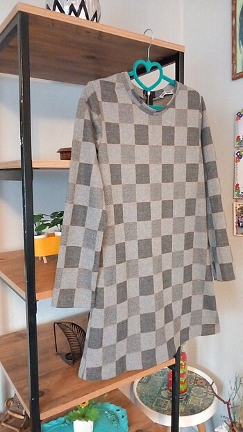 Çan model uzun kol elbise  - Görsel 4