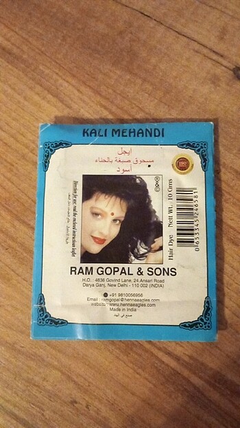 Black Henna siyah  kına - Görsel 4