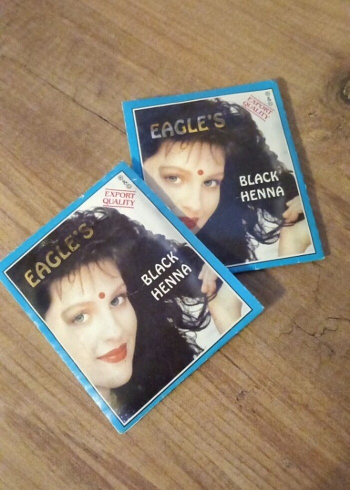 Black Henna siyah  kına - Görsel 2